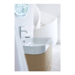 Duravit Möbelwaschtisch Happy D.2 Plus 77,5x49cm, 1 HL, Medit. Ei, 2 Schubk.