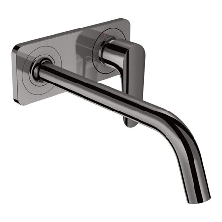 hansgrohe Fertigset Axor Citterio M UP-Waschtisch-Einhebelmischer, A 227mm, m Pl., pol. bla vc