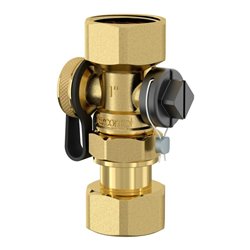 Flamco Kappenventil FlexControl Rp 1xG 1 F, mit Überwurfmutter