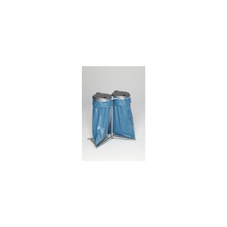 VAR Doppel-Abfallsammler Standard  Kunststoffdeckel