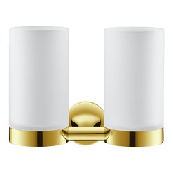 Duravit Glashalter Starck T dopp., Wandmont., Gl. we m, Gold poliert