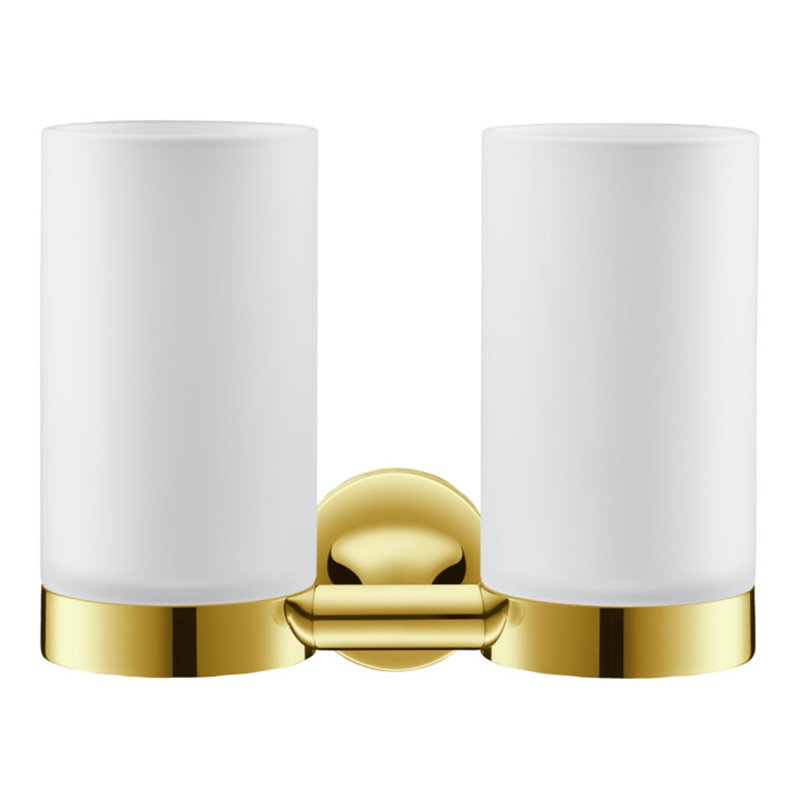 Duravit Glashalter Starck T dopp., Wandmont., Gl. we m, Gold poliert