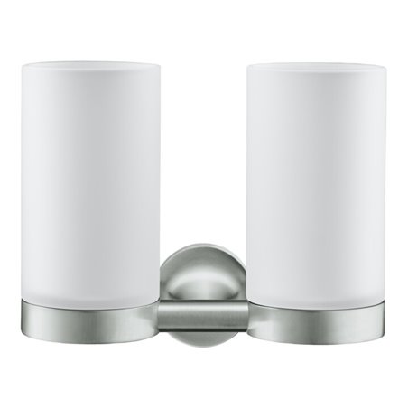 Duravit Glashalter Starck T dopp., Wandmont., Gl. we m, ES gebürstet