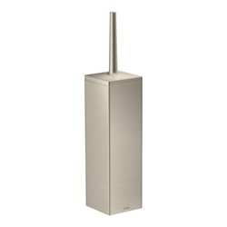 hansgrohe Bürste Axor Uni. Rectangular mit Deckel, Wandmontage, brushed nickel