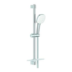 Grohe Brausestangenset Tempesta Cube 110 27576_3 600mm 3 Strahl 7,4l Ablage chrom