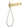 hansgrohe Fertigset ShowerComposition UP-THM, 4 Verbr., brushed gold optic