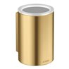 hansgrohe Zahnputzbecher Axor Universal Circular d 76x114mm, Wandmont., brush. gold optic