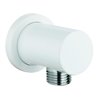 Grohe Wandanschlussbogen Rainshower 1/2', runde Rosette, moon white