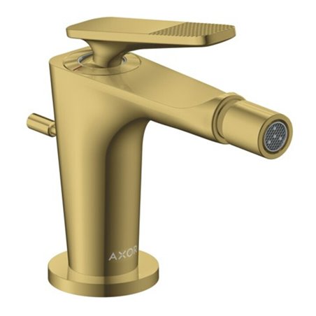 hansgrohe Bidet-Einhebelmischer Axor Citterio C cubic cut, po g op, A 113mm, Zugst. Abl.