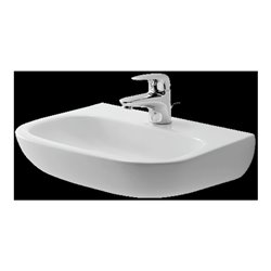 Duravit Handwaschbecken D-Code Med 45x34cm, m HL, o. ÜL, we., m Hahnl.