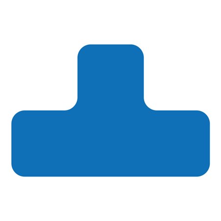 Eichner Stellplatzmarker T-Stück Polycarbonat