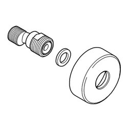 Grohe S-Anschluss 12662 moon white