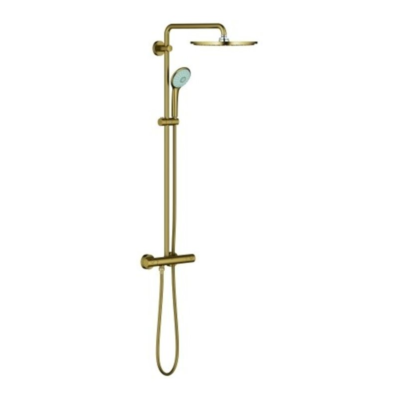 Grohe Duschsystem Euphoria 310 m AP-Thermostat, Wandmont., C sunr gebürstet