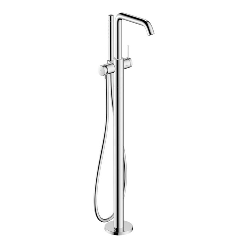 hansgrohe Einhebel-Wannenarmatur Tecturis S bodenstehend, chrom