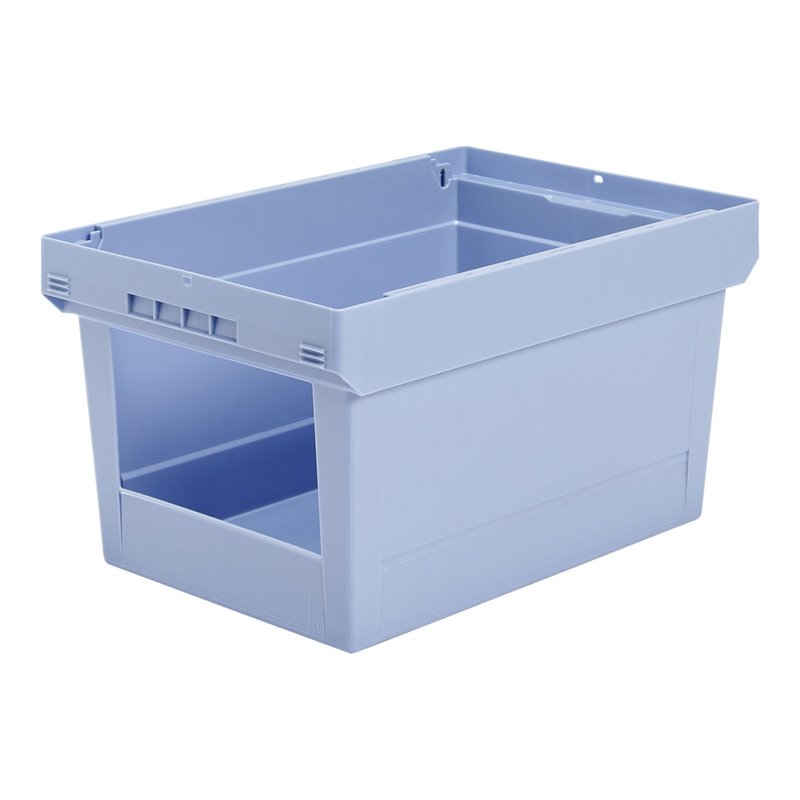 Bito Mehrwegbehälter ohne Zubehör/Gefahrgut / MB 64424 taubenblau Entn 600 mm