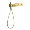 hansgrohe Fertigset ShowerComposition UP-THM, 4 Verbr., polished gold optic