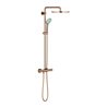 Grohe Duschsystem Euphoria 310 m AP-Thermostat, Wandmontage, warm sunset