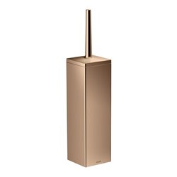 hansgrohe Bürste Axor Uni. Rectangular m Deckel, Wandmontage, polished red gold
