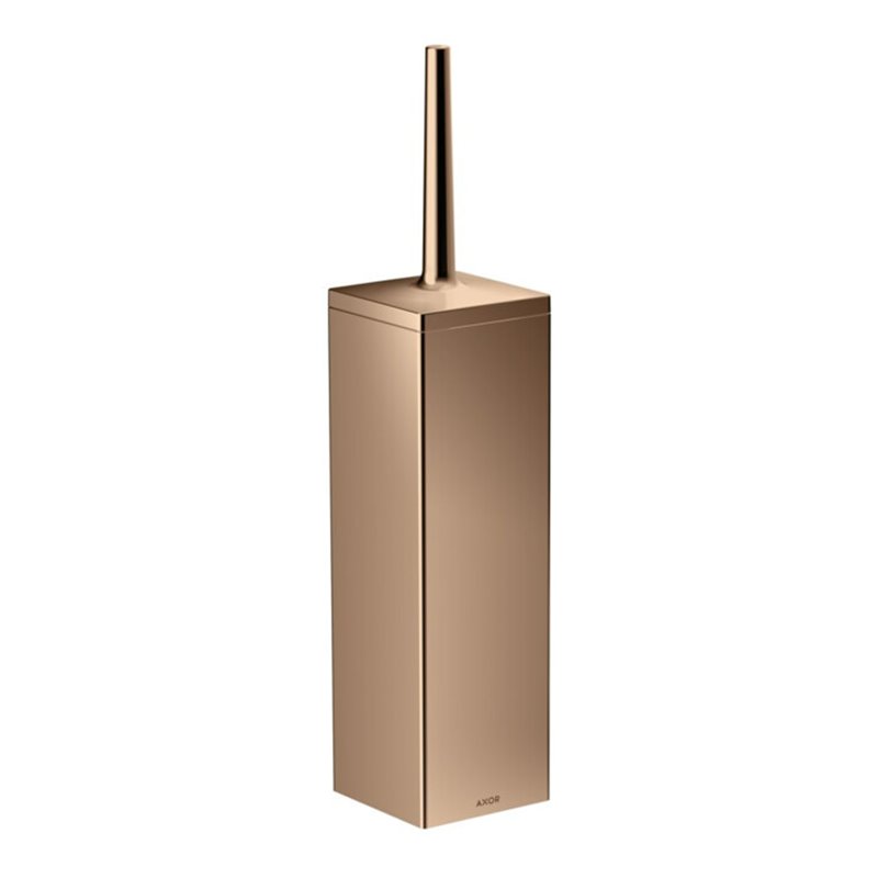 hansgrohe Bürste Axor Uni. Rectangular m Deckel, Wandmontage, polished red gold