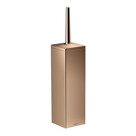 hansgrohe Bürste Axor Uni. Rectangular m Deckel, Wandmontage, polished red gold