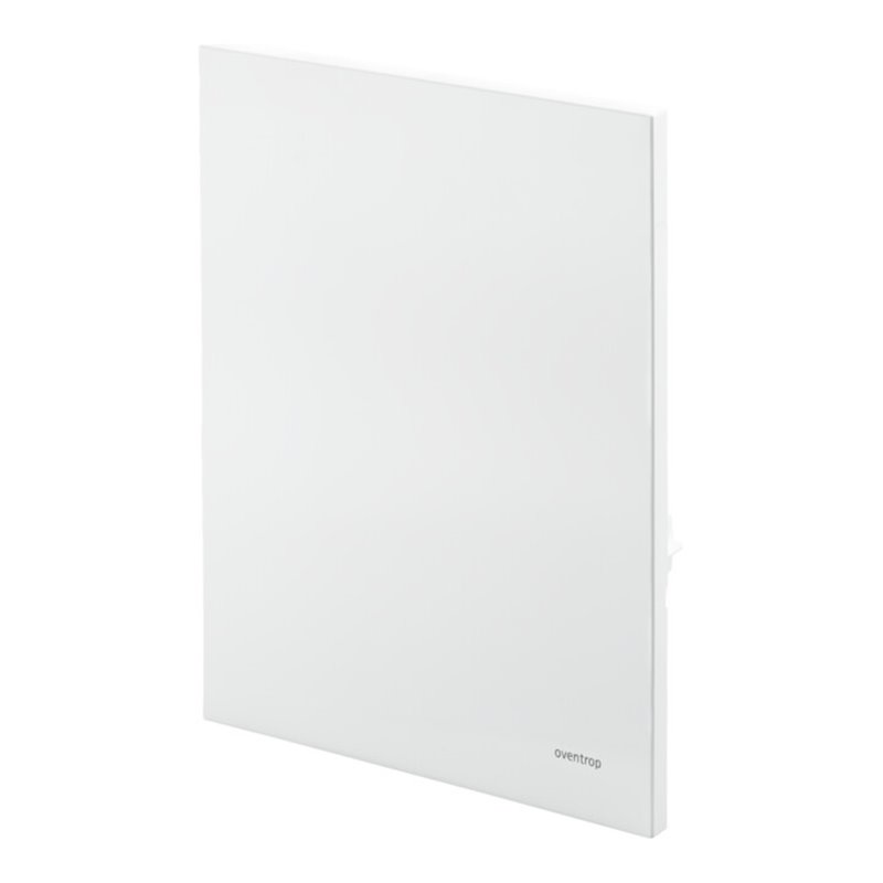 Oventrop Abdeckung Unibox T RTL vario Echtglas weiß, geschlossen