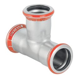 Geberit T-Stück Mapress C-Stahl d 54mm, egal, außen verzinkt