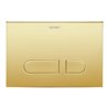 Duravit Betätigungsplatte DuraSystem 21,7x10cm, mech., f WC A1, Gold poliert
