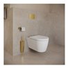Duravit Betätigungsplatte DuraSystem 21,7x10cm, mech., f WC A1, Gold poliert