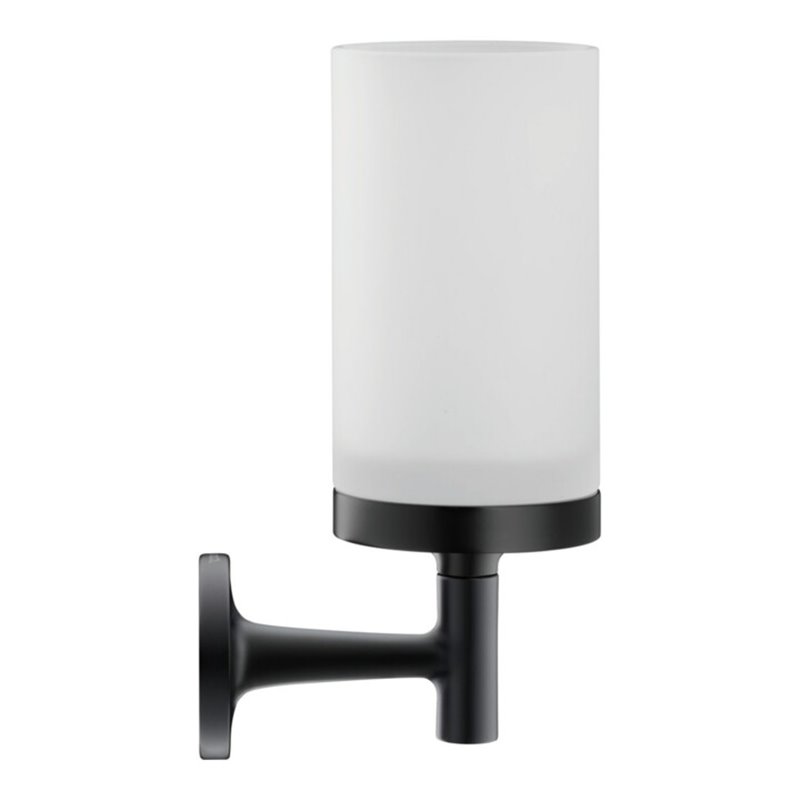 Duravit Glashalter Starck T 6,5x9,8cm, Wandmont., Gl. we m, sw matt