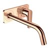 hansgrohe Fertigset Axor Citterio M UP-Waschtisch-Einhebelmischer, A 227mm, m Pl., pol. r gol