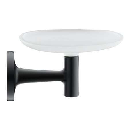 Duravit Seifenschale Starck T 14x11,9cm, Wandmont., Gl. we m, sw matt