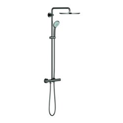 Grohe Duschsystem Euphoria 310 m AP-Thermostat, Wandmontage, hard graphite