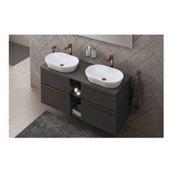 Duravit Glashalter Starck T dopp., Wandmont., Gl. we m, bron geb.