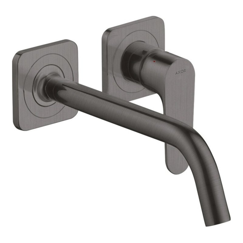 hansgrohe Fertigset Axor Citterio M UP-Waschtisch-Einhebelmischer, A 227mm, m Ros, brush. bla vc