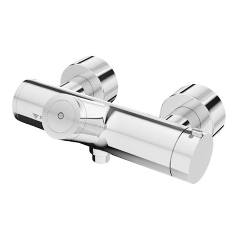 Schell Brause-Thermostat VITUS VD-C-T CVD, m Magnetvtl. 6 V, Mischw, verchromt