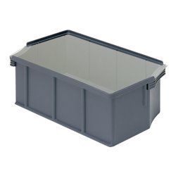 Bito Staubdeckel Kleinladungsträger für Einsatzkästen, glasklar