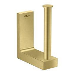 hansgrohe Reservepapierhalter Axor Uni Rectangular Wandmontage, brushed brass