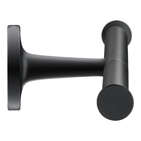 Duravit Papierrollenhalter Starck T 25,5x7,6cm, doppelt, schwarz matt