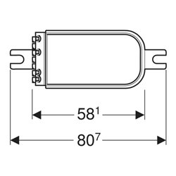 Geberit Netzteil One Dali für Lichtelemente