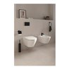 Duravit Papierrollenhalter Starck T 12,5x8,3cm, mit Deckel, schwarz matt