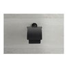 Duravit Papierrollenhalter Starck T 12,5x8,3cm, mit Deckel, schwarz matt