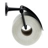 Duravit Papierrollenhalter Starck T 12,5x8,3cm, mit Deckel, schwarz matt