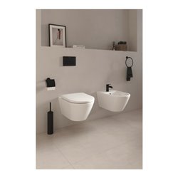 Duravit Betätigungsplatte DuraSystem 21,7x14,7cm, mech., f WC A1, sw matt