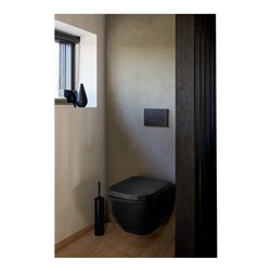Duravit Betätigungsplatte DuraSystem 21,7x14,7cm, mech., f WC A1, sw matt