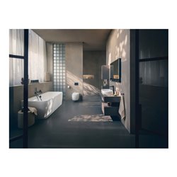 Duravit Betätigungsplatte DuraSystem 21,7x14,7cm, mech., f WC A1, sw matt