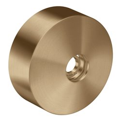 hansgrohe Verlängerungsrosette d 80mm, aus Metall, brushed bronze