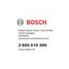 Bosch Trennschutzhaube mit Codierung