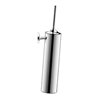 Duravit WC-Bürstengarnitur Starck T 8x11,8cm, wandhängend, Edelstahl gebürstet
