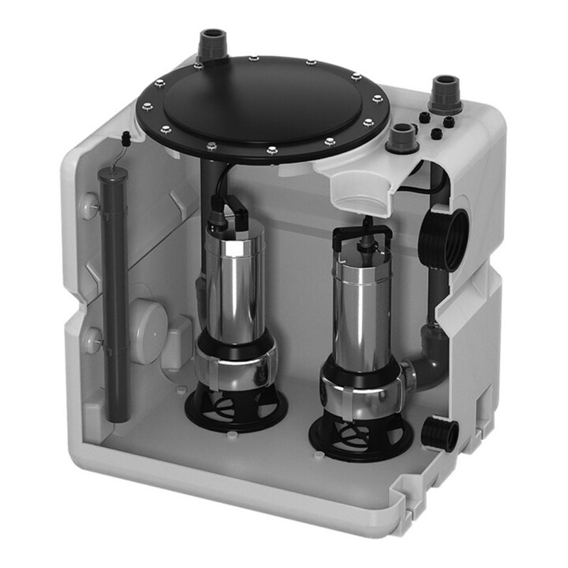 Grundfos Behält. DUOLIFT 270.50.AP35/50B 270 l