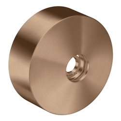 hansgrohe Verlängerungsrosette d 80mm, aus Metall, brushed red gold